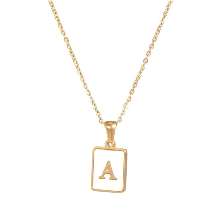 Necklace Pendenti Pjazza Inizjali