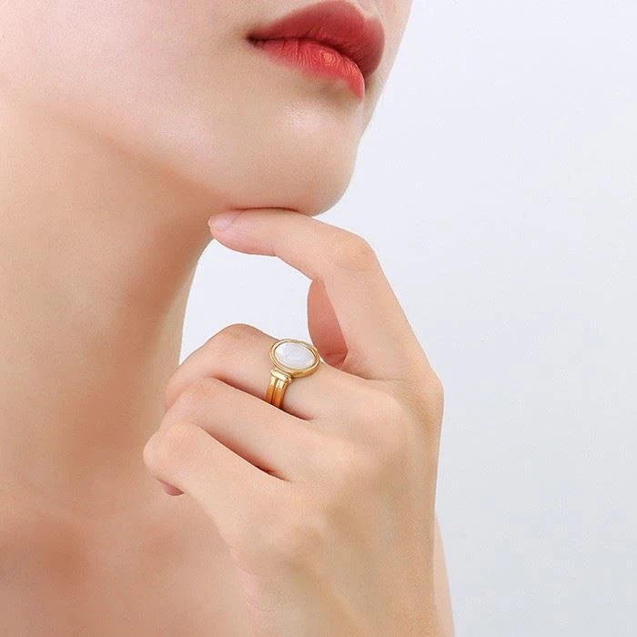 seashell engagement ring