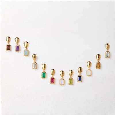 Birthstone Square Drop imsielet