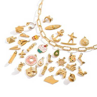 Multi CHARM Necklace