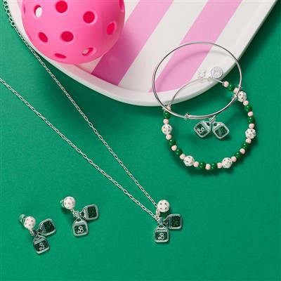 Earring tal-Ping Pong Racket Charm